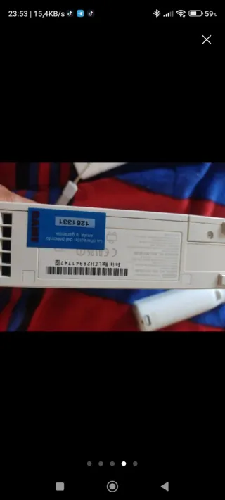 Consola Nintendo Wii Blanca