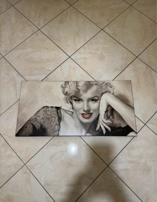 Quadro Marilyn Monroe
 Beige Nero