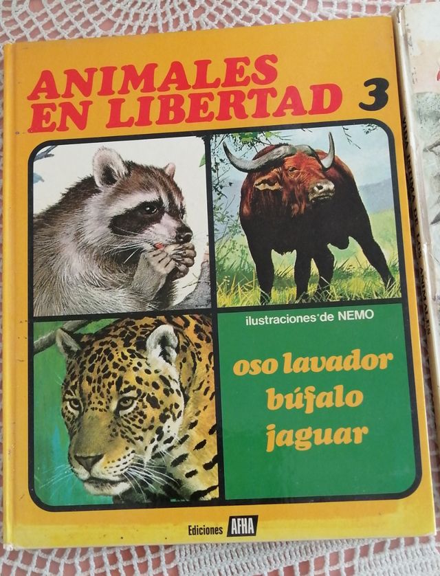 Lote 3 Libros Infantiles Animales Años 70