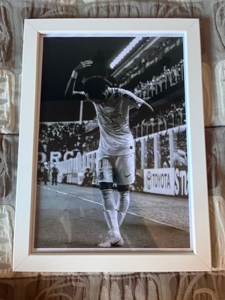 Cuadro Decorativo Fútbol Blanco y Negro