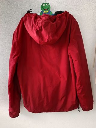 Chaqueta windbreaker SikSilk burdeos  talla xs
