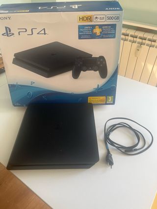 PlayStation 4 Slim 500GB + caja original.