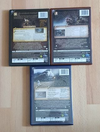 El Señor de los Anillos Trilogía no extendida DVD