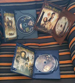 El Señor de los Anillos Trilogía no extendida DVD