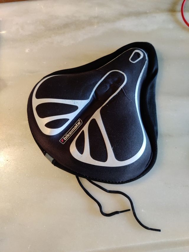 Sillín acolchado con gel Bikemate