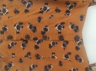 Blusa manga abullonada floral