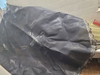 Cama elástica con red. Hasta 150 kg.