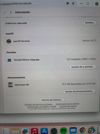 Macbook Air 13 2019 grigio siderale.