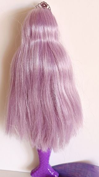 Barbie Sirena Lila con Tiara