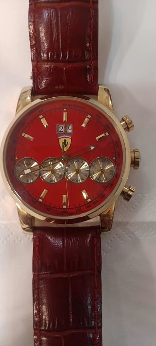 Reloj Ferrari Rojo Cronógrafo