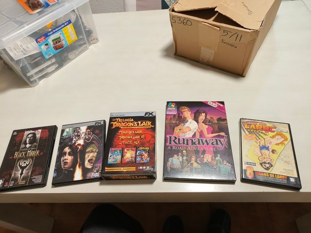 Pack 5 Videojuegos PC Retro