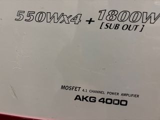 Subwoofer JBL con caja y etapa