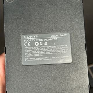 Adattatore Sony PCMCIA FA-P1 per Floppy Disk 3,5