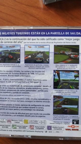 Juego PlayStation TOCA 2 Touring Cars