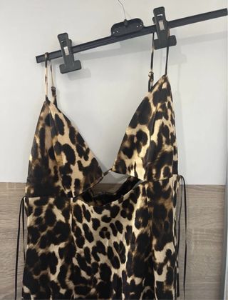 Vestido Zara Leopardo Tirantes