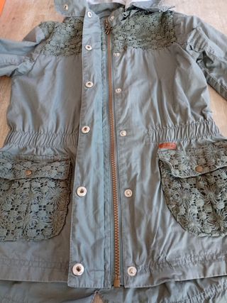 Chaqueta Boboli niña verde talla 10