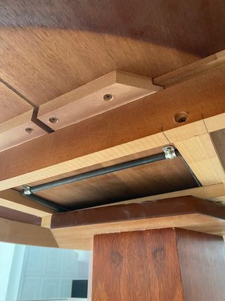 Mesa y 2 Sillas Madera Ikea