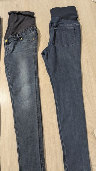 Pantalones de maternidad vaqueros