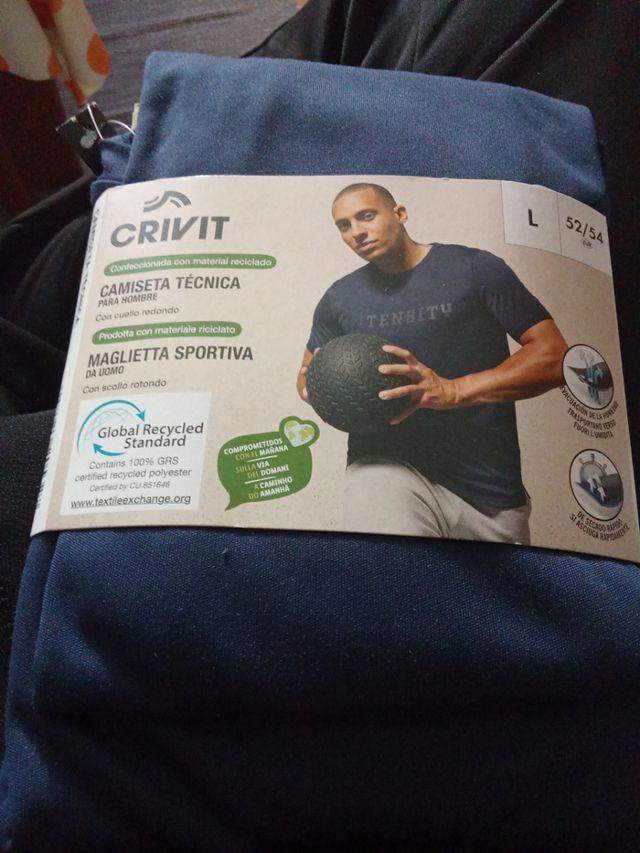 Camiseta Técnica CRIVIT Hombre Talla L