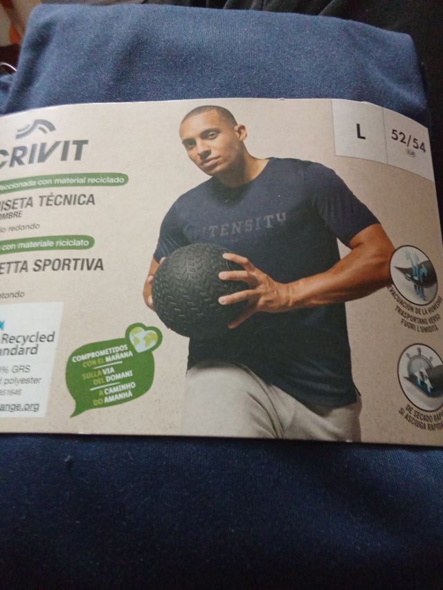 Camiseta Técnica CRIVIT Hombre Talla L