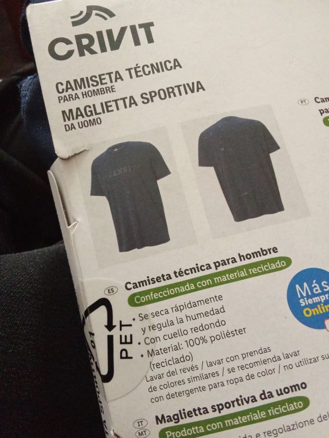 Camiseta Técnica CRIVIT Hombre Talla L