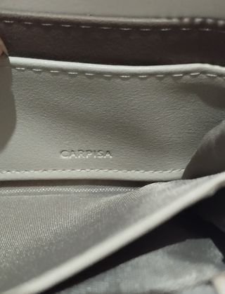 Cartera monedero crema Carpisa