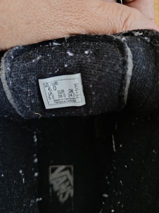 Zapatillas Vans SK8-Hi Negras y Blancas