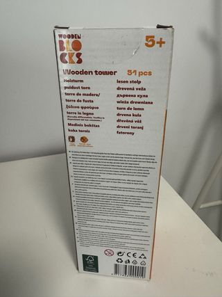 Juego de mesa Bloques de madera