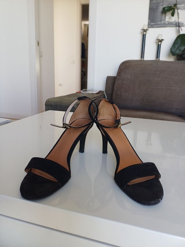 Sandalias H&M Negras Talla 36