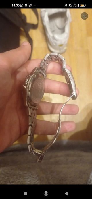 Reloj Festina Plateado Cronógrafo