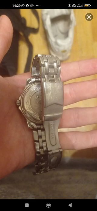 Reloj Festina Plateado Cronógrafo