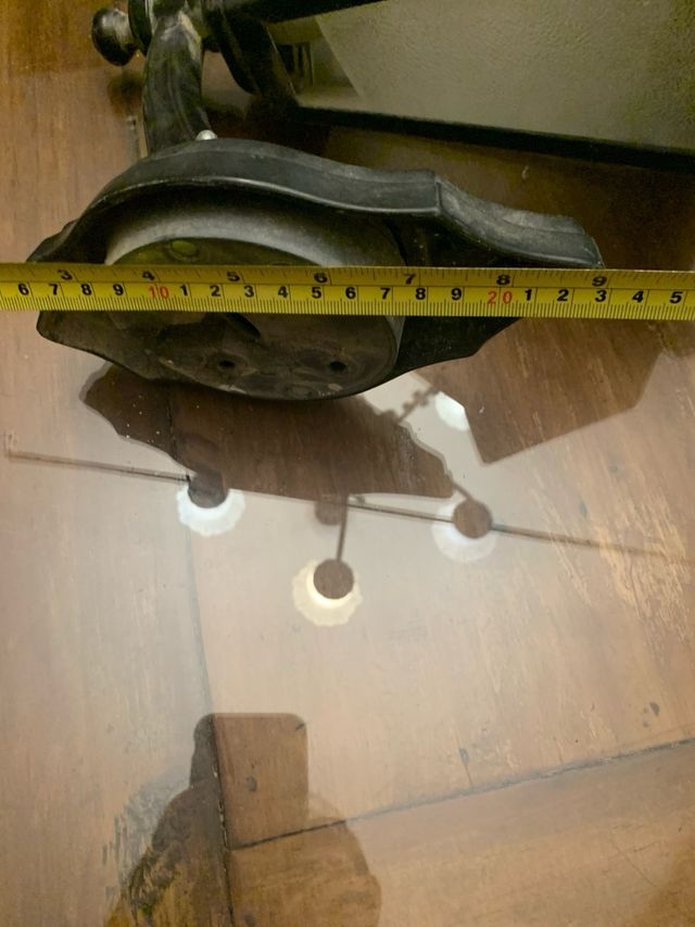 Farol de pared negro