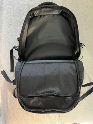 Mochila The North Face Beige y Negra