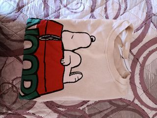 Sudadera Zara Snoopy League Team Peanuts Zara kids