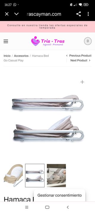 Hamaca Casualplay bed&go