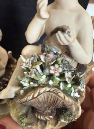 Antiche statuine Capodimonte N. 3 porcellana