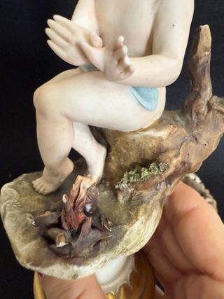Antiche statuine Capodimonte N. 3 porcellana