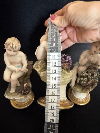 Antiche statuine Capodimonte N. 3 porcellana