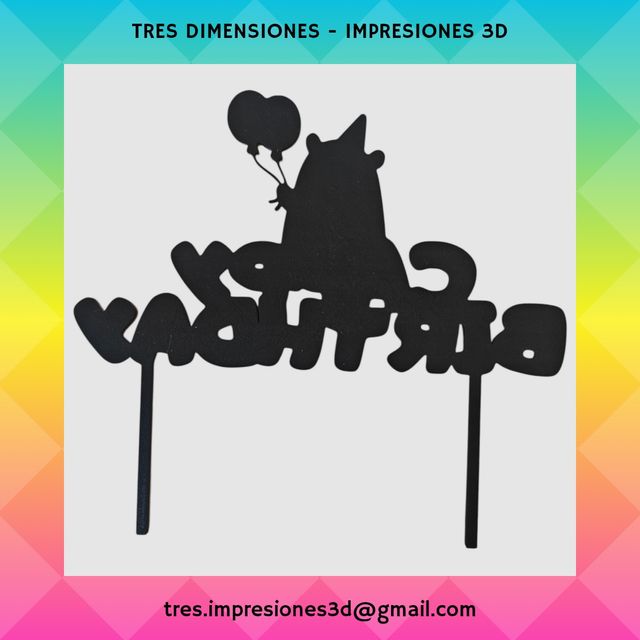 Adorno para tarta Capibara