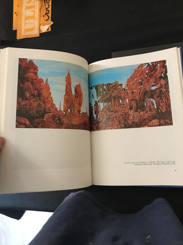 Lote de 2 libros de Max Ernst. Pintor