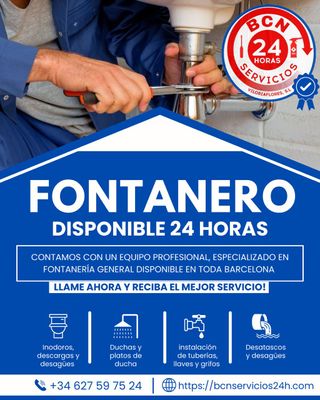 FONTANERO CERTIFICADO 24H