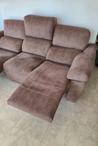 URGE,Sofá 5 plazas reclinables con motor