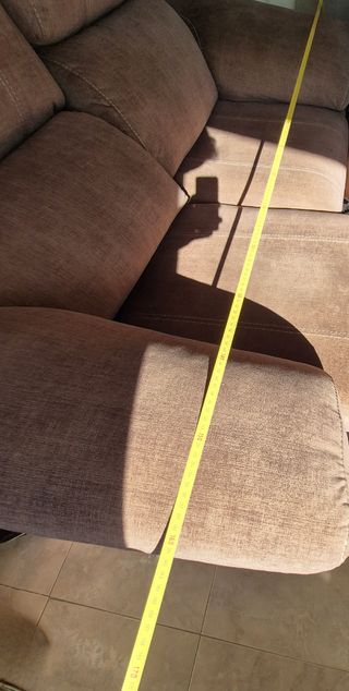 URGE,Sofá 5 plazas reclinables con motor