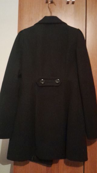 Abrigo negro mujer