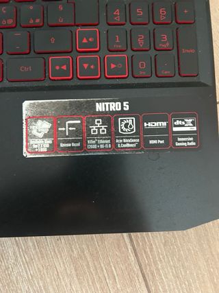 Acer Nitro 5 AN515-55 Notebook Nero