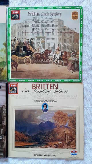 Vinilos. Britten, Benjamin Clásica