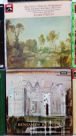 Vinilos. Britten, Benjamin Clásica