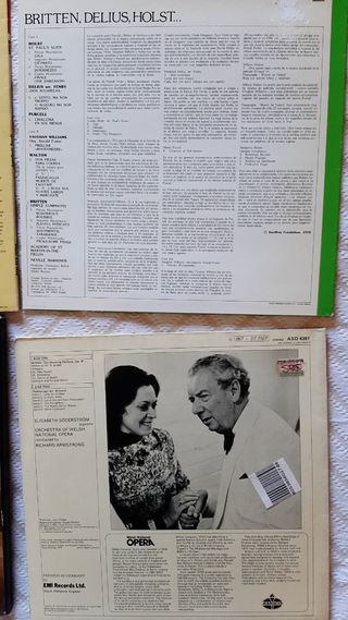 Vinilos. Britten, Benjamin Clásica