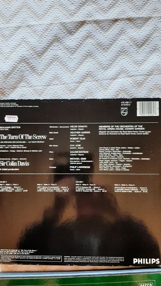 Vinilos. Britten, Benjamin Clásica