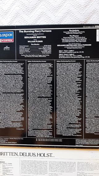 Vinilos. Britten, Benjamin Clásica